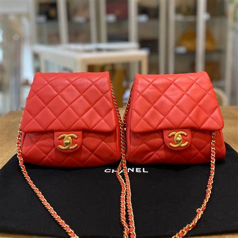 chanel quilted side bag